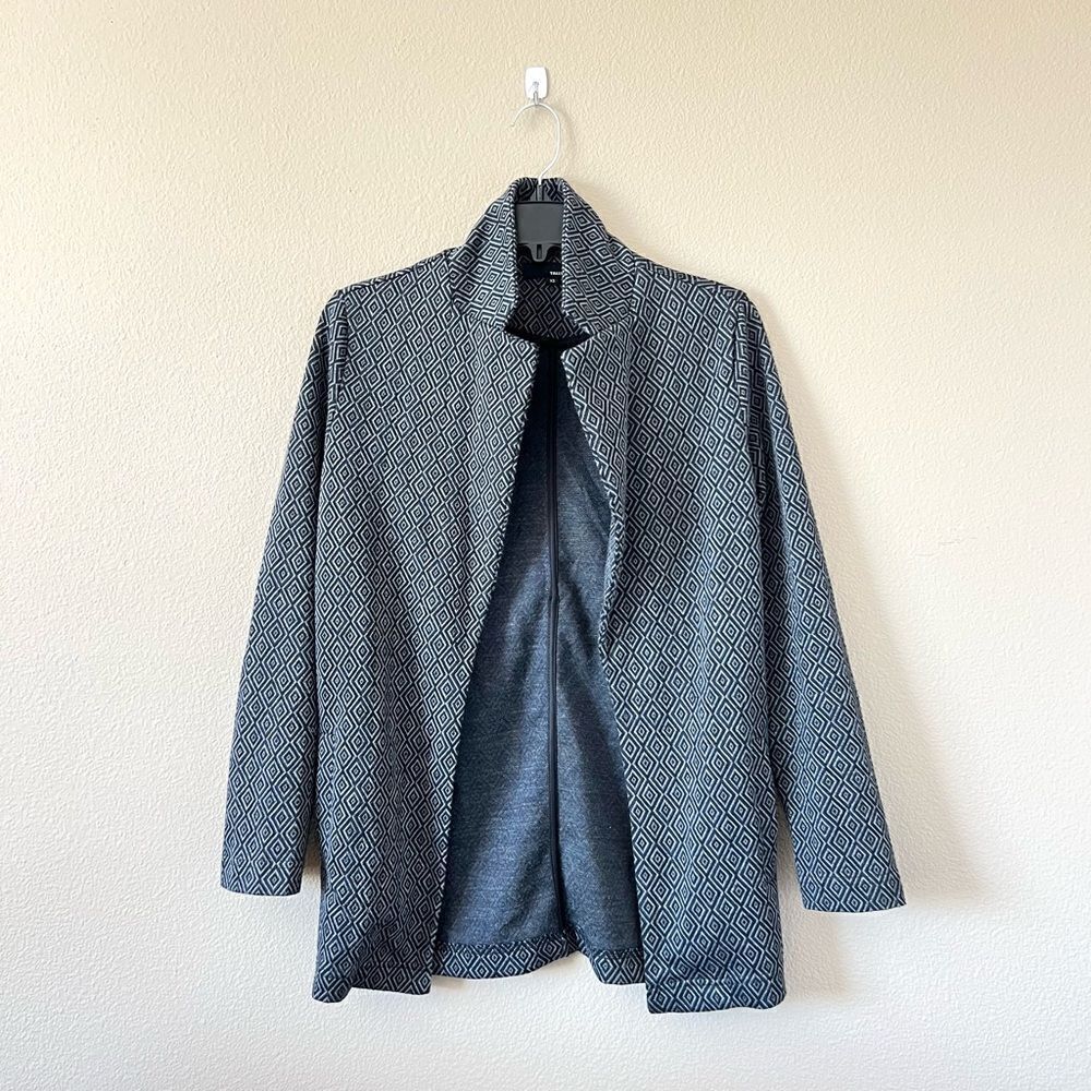 Tally Weijl Grey Knit Sweater Jacket